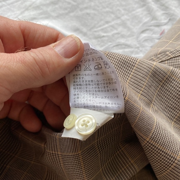 Eddie Bauer Beige/Tan Men's Classic Fit Long Sleeve Button Up Shirt Size TXL - Picture 8 of 13